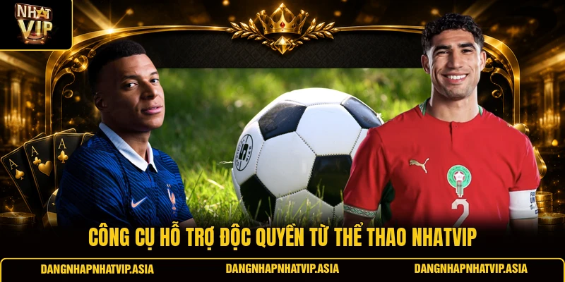 Công cụ hỗ trợ độc quyền từ Thể thao Nhatvip